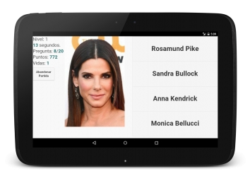 Juega a adivinar el actor famoso. Sandra Bullock